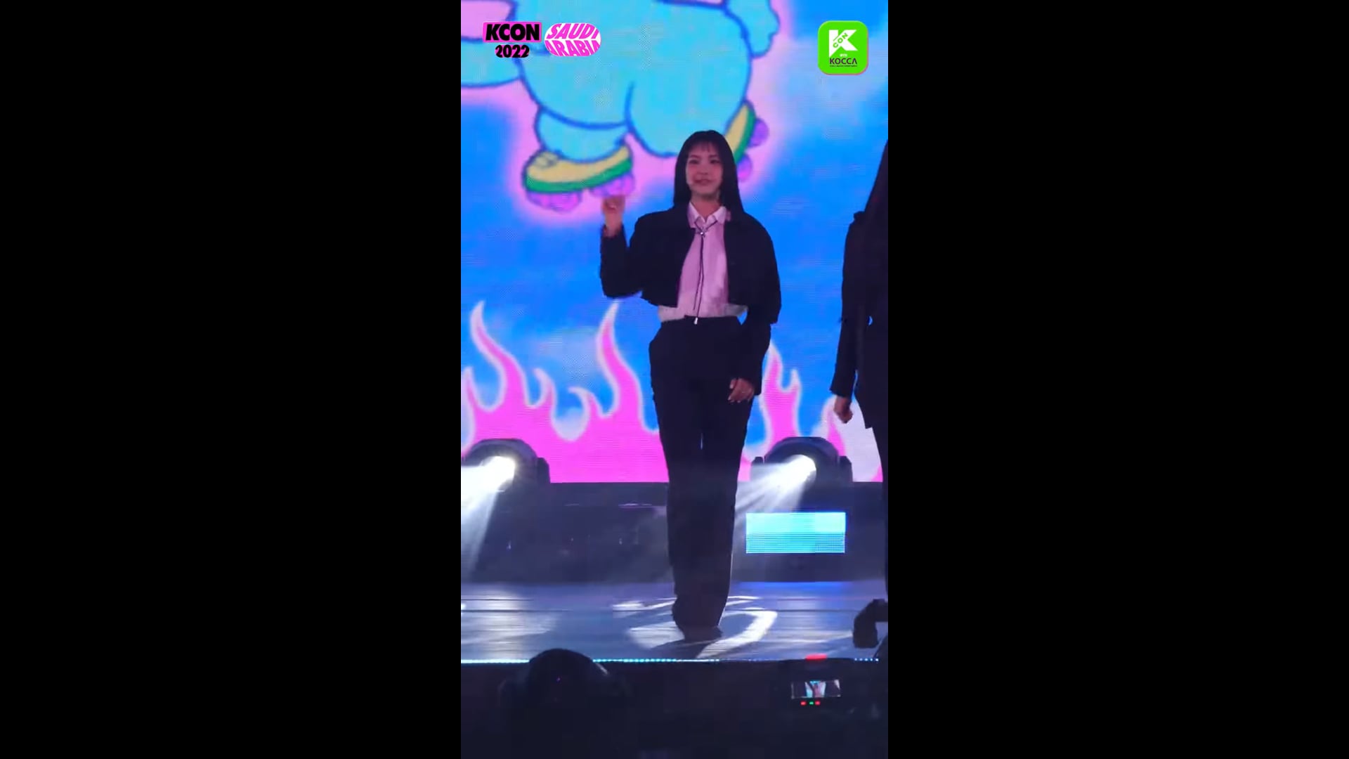 221001 SERO CAM HYEIN 혜인 NewJeans 뉴진스 - Hype Boy KCON 2022 SAUDI ARABIA