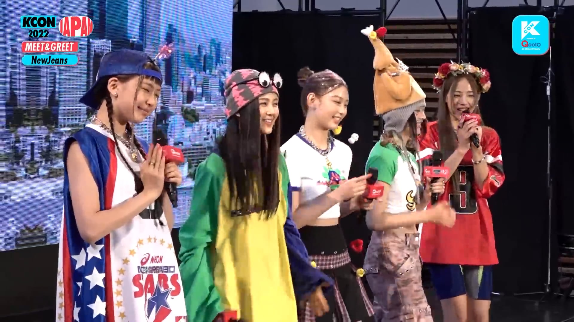 221015 ENGJPN MEETGREET NewJeans 뉴진스 KCON 2022 JAPAN