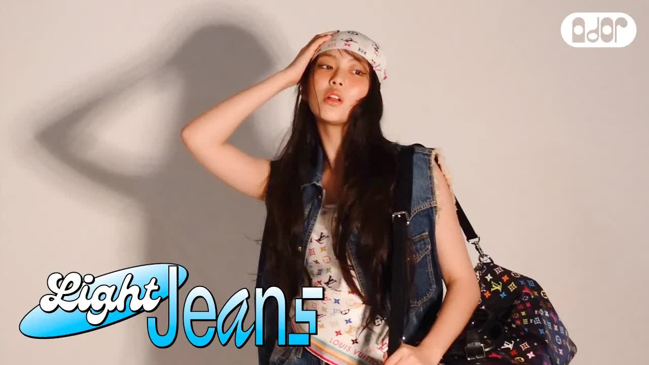 121 - [Light Jeans] HYEIN DAZED KOREA Photoshoot Behind 👜 ｜ NewJeans