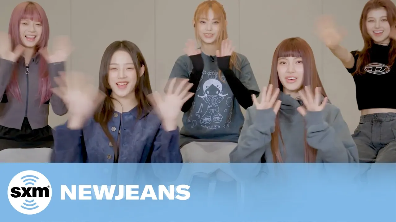 NewJeans Had ＂Chills＂ Hearing OMG & Ditto, Loved Jamming to 5 Seconds of Summer ｜ SiriusXM