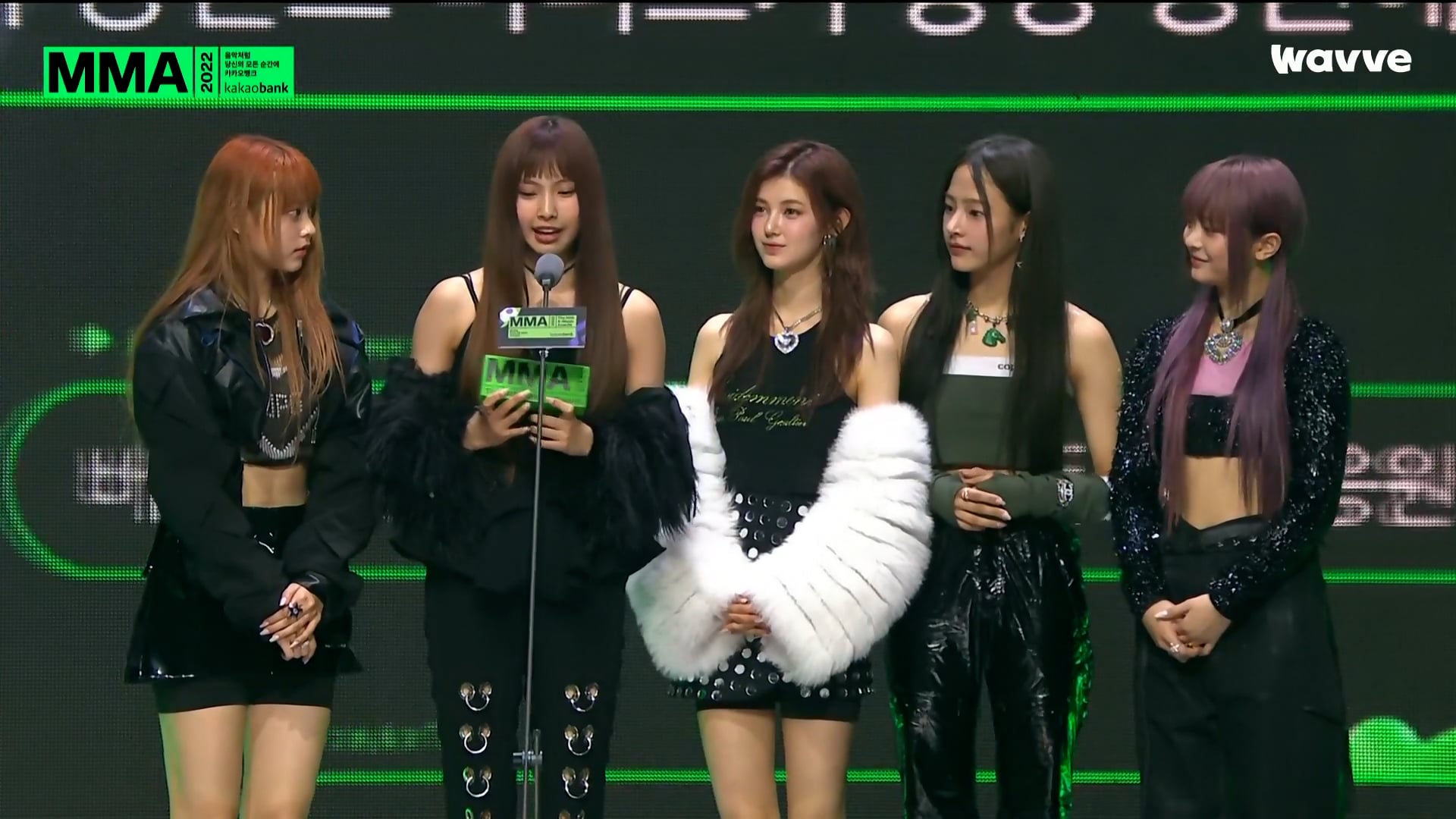 221126 wavve MMA 2022 NewJeans Top 10 CUT