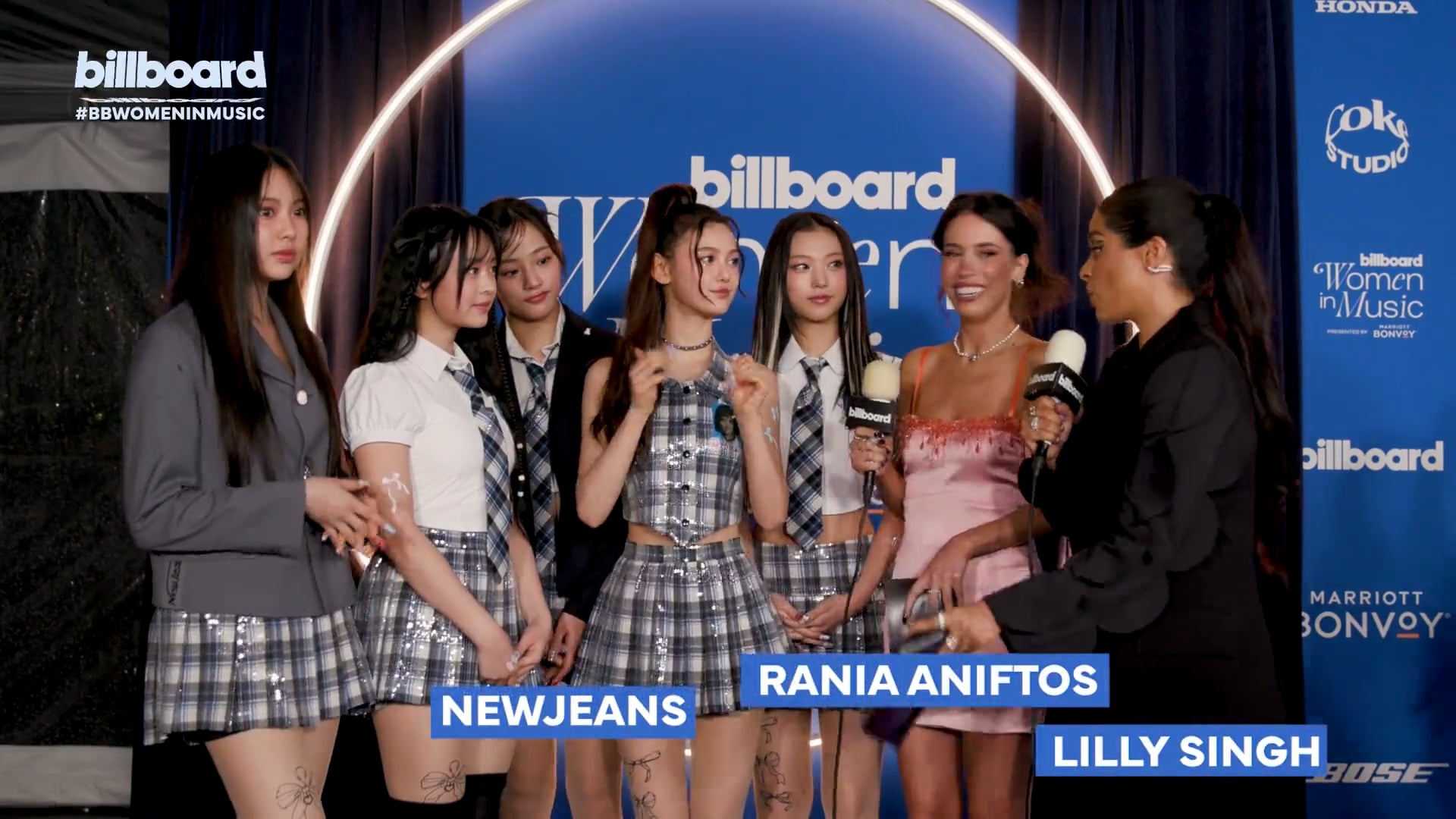 240307 Billboard Women In Music 2024 NewJeans Red Carpet CUT