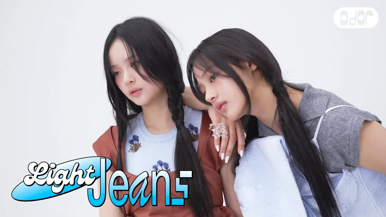 123 - [Light Jeans] MINJI & HANNI SPUR Photoshoot Behind 💐ㅣNewJeans