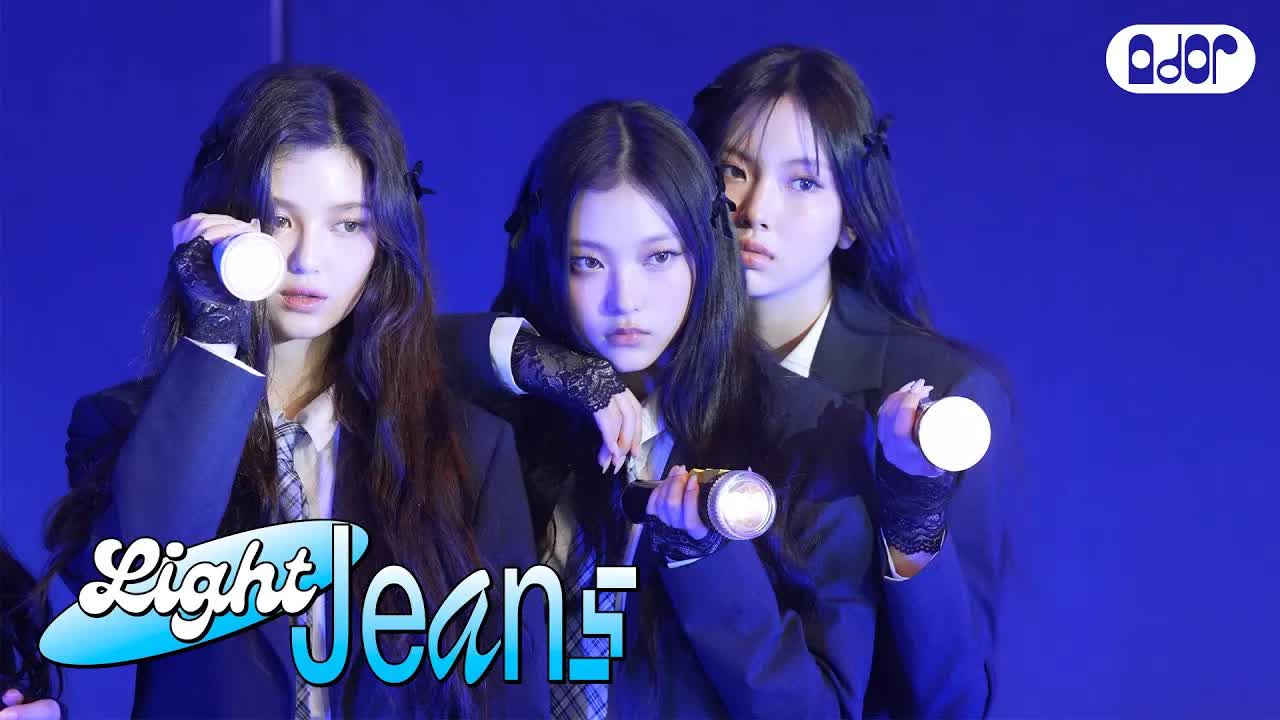 092 - [Light Jeans] The Face Magazine Photoshoot Behind 🔦 ｜ NewJeans