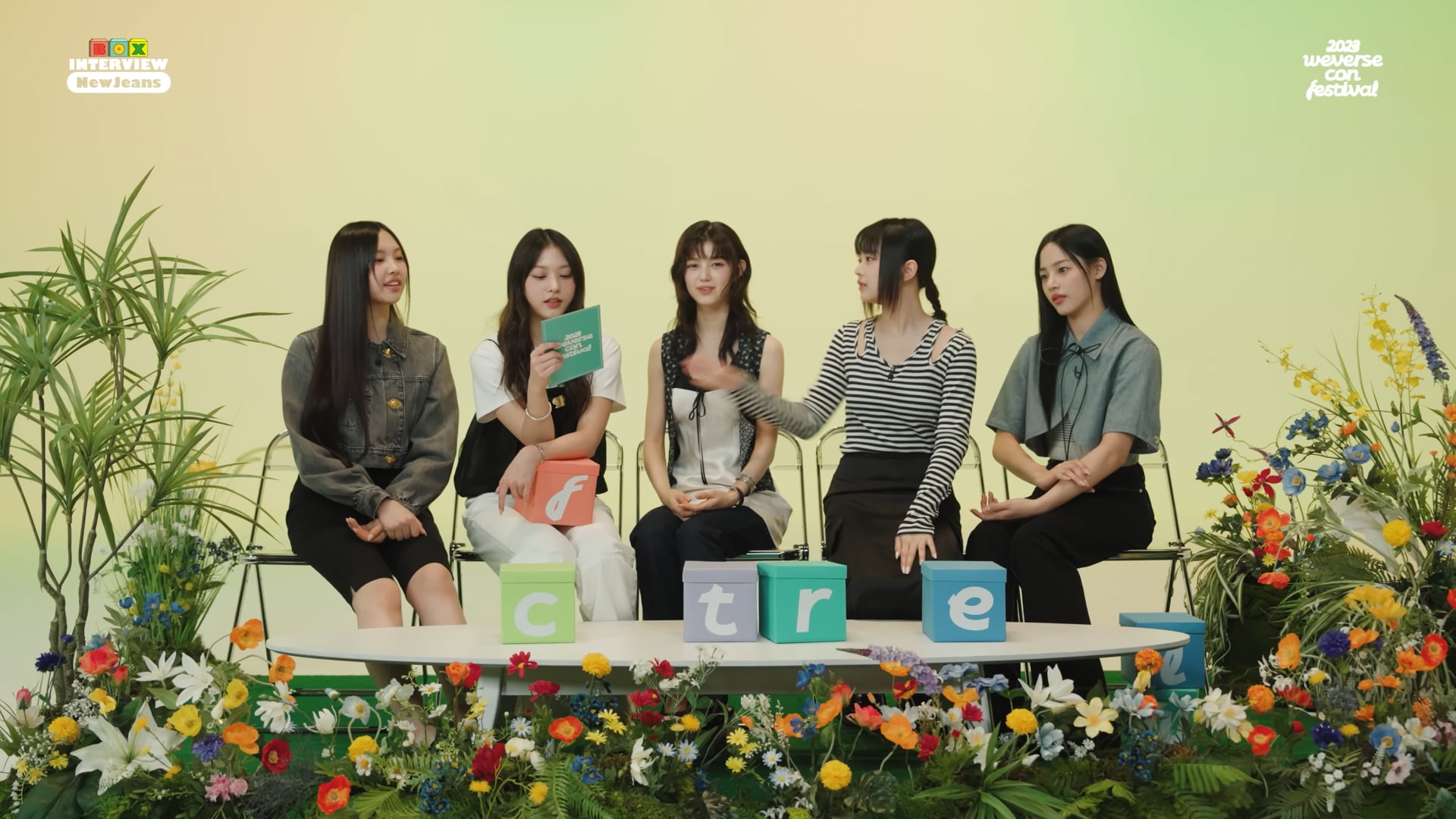 230611 2023 Weverse Con Festival - Box Interview NewJeans