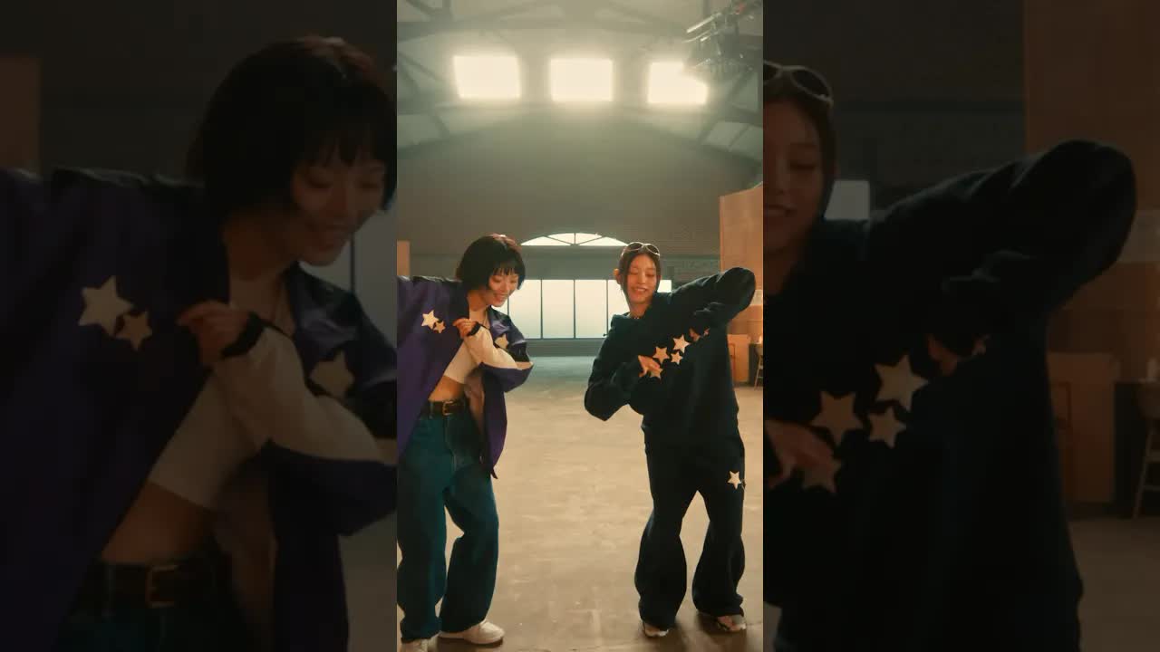 020 - Let's Dance! Show us your moves ⭐️ #NewJeans#NewJeans HowSweet#광고#CokeStudio#CokePartner@Coca-Cola