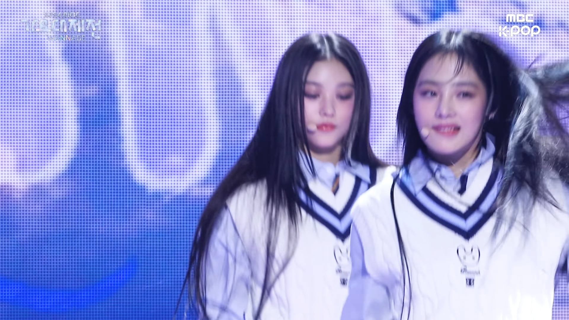 645 - [가요대제전 #최애직캠] 뉴진스 해린 (NewJeans HAERIN) – Attention ｜ Gayo Daejejeon 2024 ｜ MBC250129