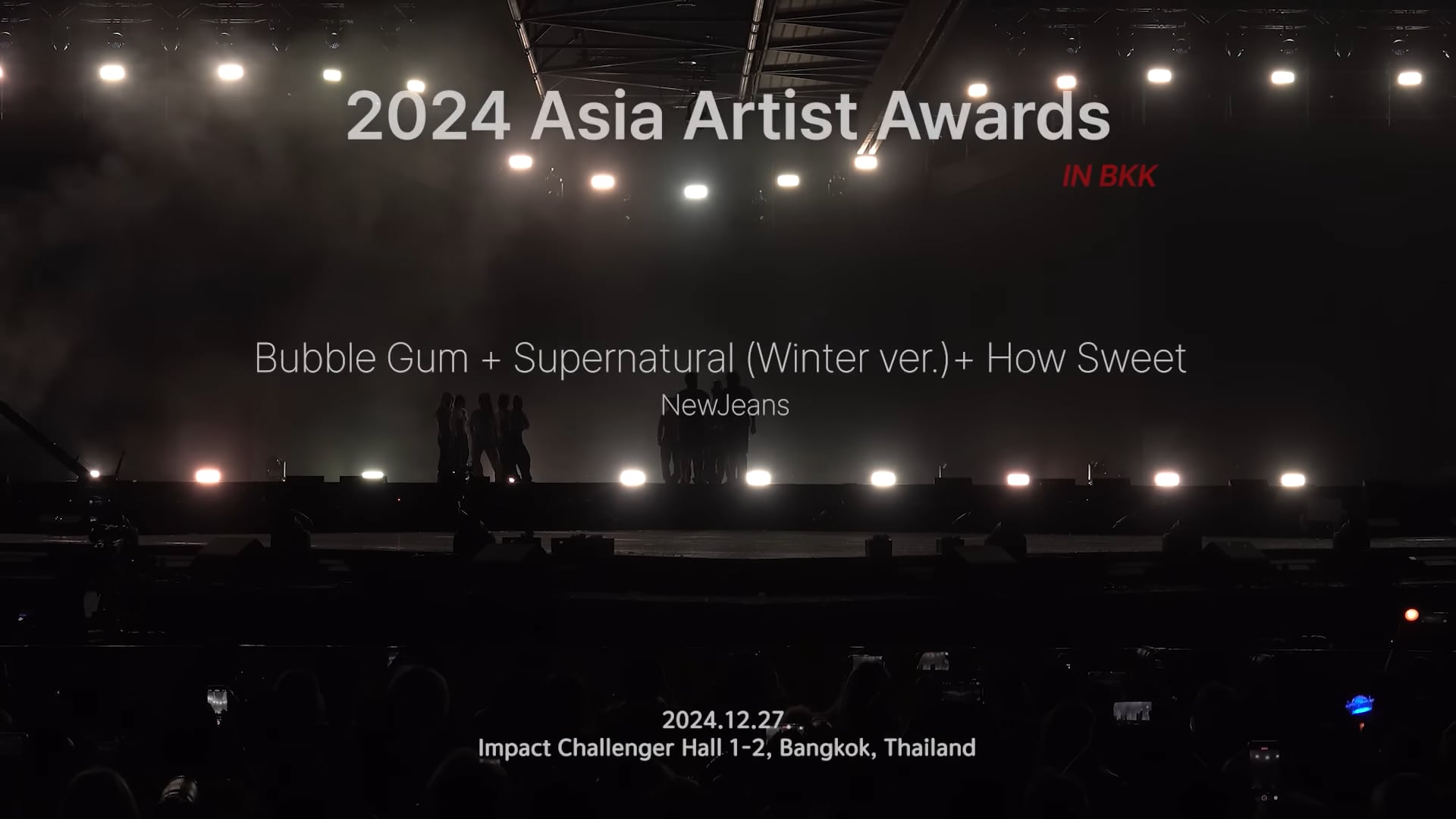 614 - [AAA2024] NewJeans (뉴진스) 'Bubble Gum + Supernatural (Winter ver.) + How Sweet' ｜ 4K Full Perf. CAM