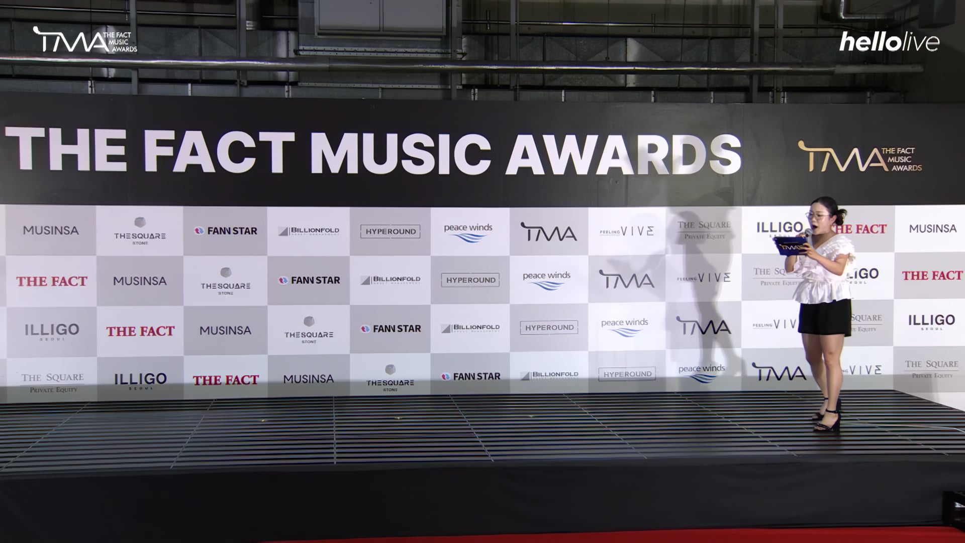 240908 TBS THE FACT MUSIC AWARDS NewJeans Red Carpet 2160p