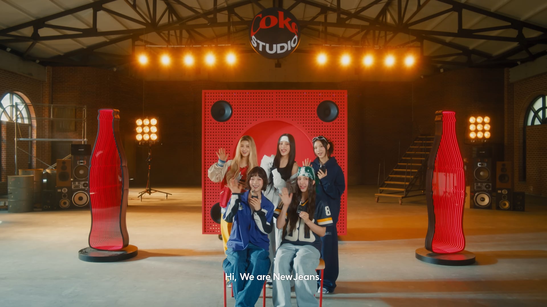 1 - NewJeans Interview with Coke Studio